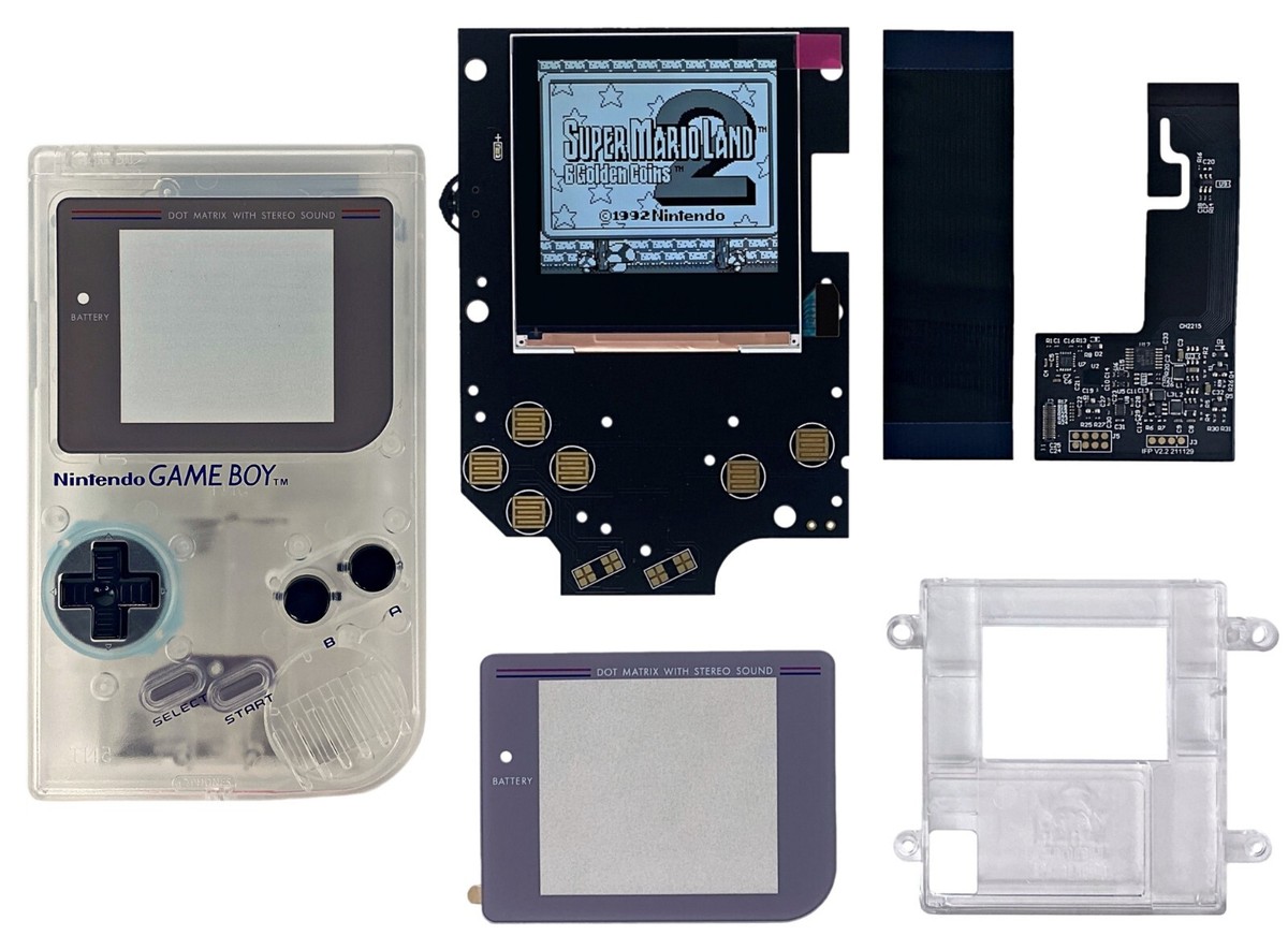 ゲームボーイ DMG IPS Gameboy DMG FunnyPlaying Backlight LCD Kit w/ IPS Ready