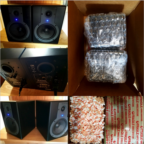 M-Audio BX5A Monitor Speakers - Set of 2 - Unused ! - Fast Safe Ship ! |  eBay