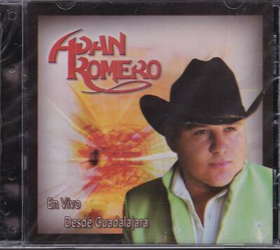 Adan Romero En vivo desde Guadalajara CD New Sealed 
