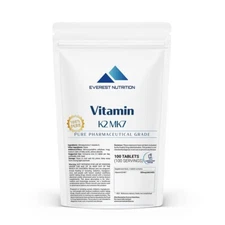 Vitamin K2 MK-7 200mcg Tab – Bone, Artery, Heart Health & Cardiovascular Support