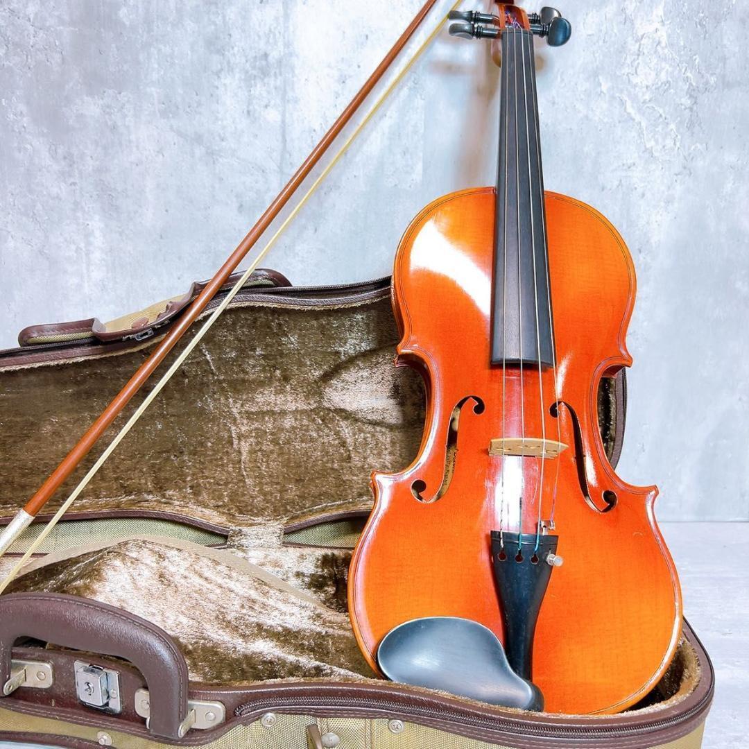 Suzuki Violin No.280 4/4 with Bow & Case - 1989, Used Suzuki Violin No.280 4/4 with Bow & Case - 1989, Used