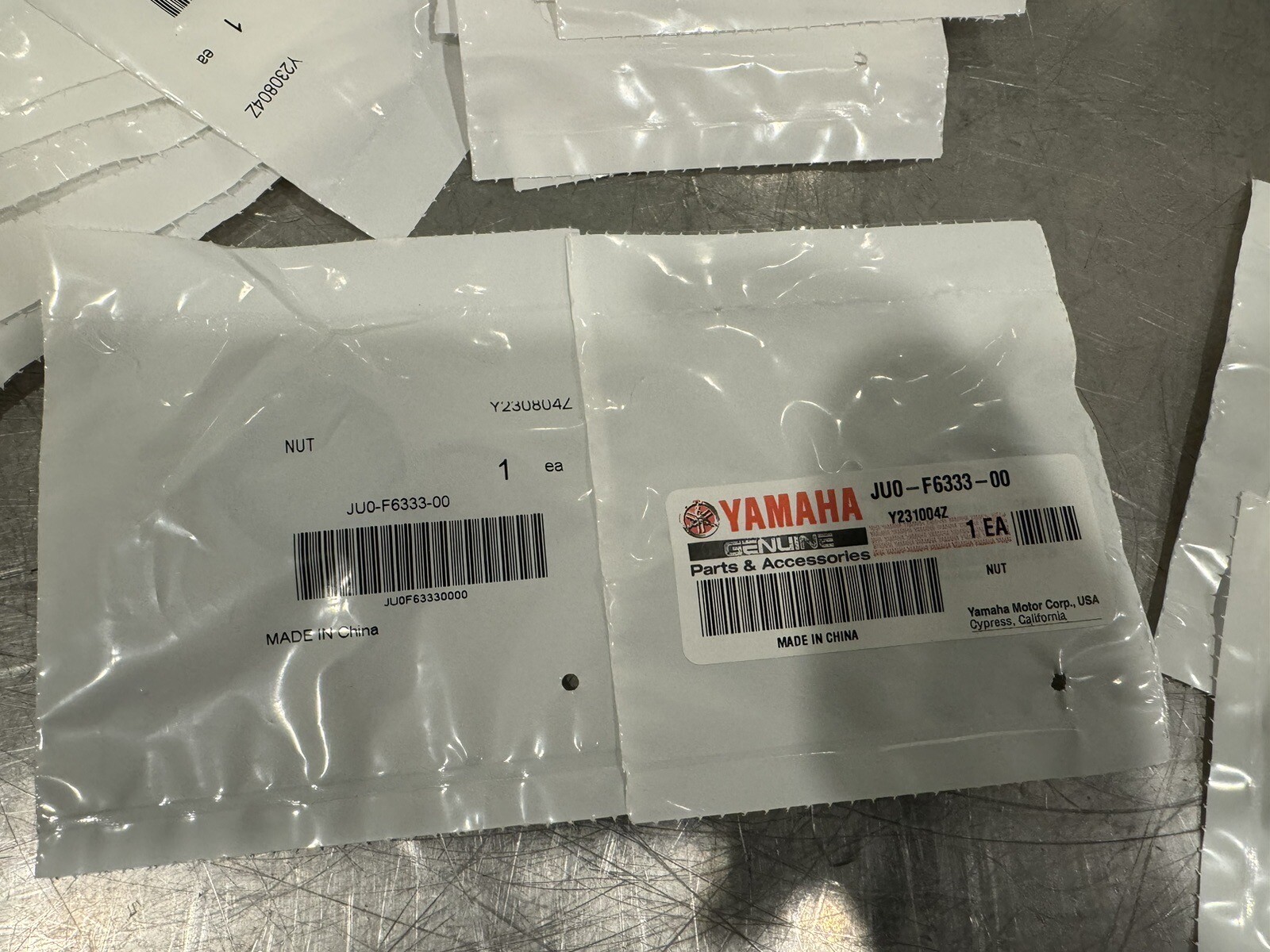 Yamaha JU0F633300 Golf Cart Choke Cable Nut NEW! FREE SHIPPING! eBay