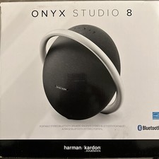Harmon Kardon Onyx Studio 8 speaker Black - MSRP 479 New Open Box