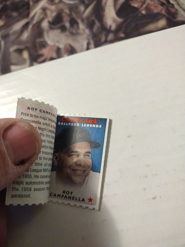 2005 Cracker Jack Ballpark Legends Series 1 &2 sets Rare Food Issue Mini Cards - Picture 11 of 14