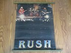 Vintage 1980s Rush Rock Band Poster Early Concert Shot 22" x 17"
