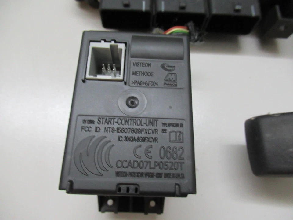 LAND ROVER FREELANDER 2 2010 XS LOCK SET ECU DH52 12C520 VA - Image 3 of 4
