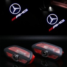 HD Red AMG LED Door Welcome Courtesy Lights F...
