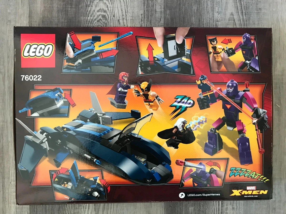 76022 X MEN VS THE SENTINEL lego legos set NEW magneto STORM cyclops WOLVERINE