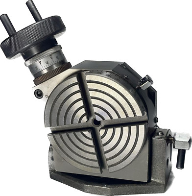 SAMENX Tools Tilting Rotary Table for Milling Machines 3'' Inch (75mm)