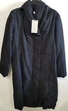 Poetry Shawl-collar Puffer Jacket (um32.10.a) Sz 6 - Black