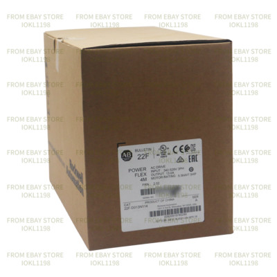 22F-D013N114 PowerFlex 4M- 5.5 kW (7.5 HP) AC Drive New Brand  Allen Bradley