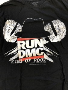 run dmc king of rock t shirt