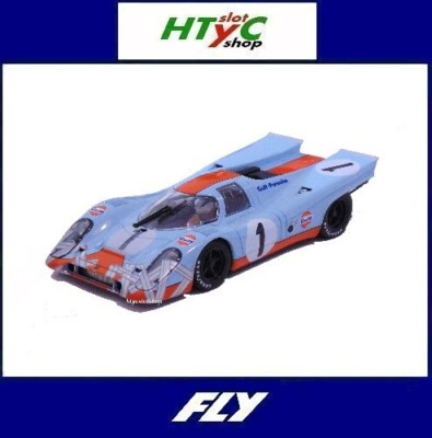 Voiture De Slot FLY 1/32 - Porsche 917K Gulf N°1 Daytona 1970 (Redman/Siffert) - A2058