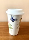 LENOX BUTTERFLY MEADOW Vintage Thermal Travel Mug/Tumbler NWT — photo 2