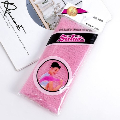 Shower Back Scrub Tool Long Strip Bath Sponge Net New Scrub Towel - Picture 11 of 19