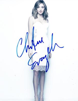 who is the lady in the white dress walking dead HOT CHRISTINE EVANGELISTA SIGNED 8X10 PHOTO ARRANGEMENT COA A PDP-EXPLORE-FALL26