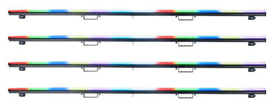 (4) American DJ Pixie Strip-120 Indoor 2-Meter RGB SMD LED Pixel Strip Lights