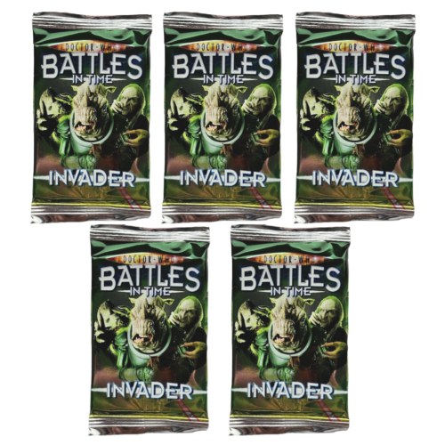 Doctor Who Card Packs Box Dr Trading Battles in Time Invader Cards Pack Gift BBC - Picture 10 of 13
