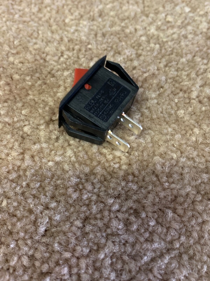 Oreck XL Upright One Speed on off Rocker Switch Vacuum 75559-01 77242 ...