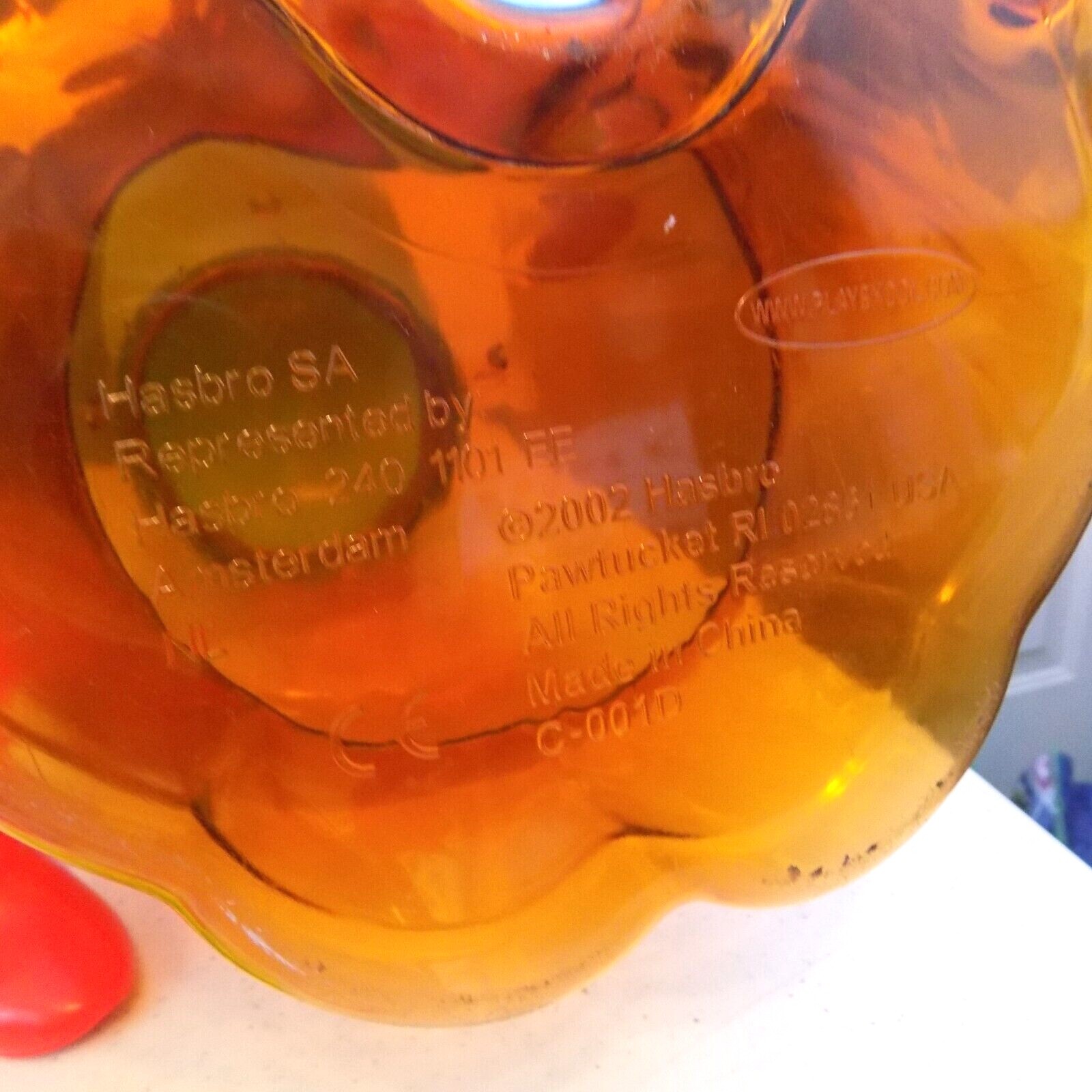 Vintage 2002~Hasbro~Mr. Potato Head Storage Container & 35 Miscellaneous Pieces