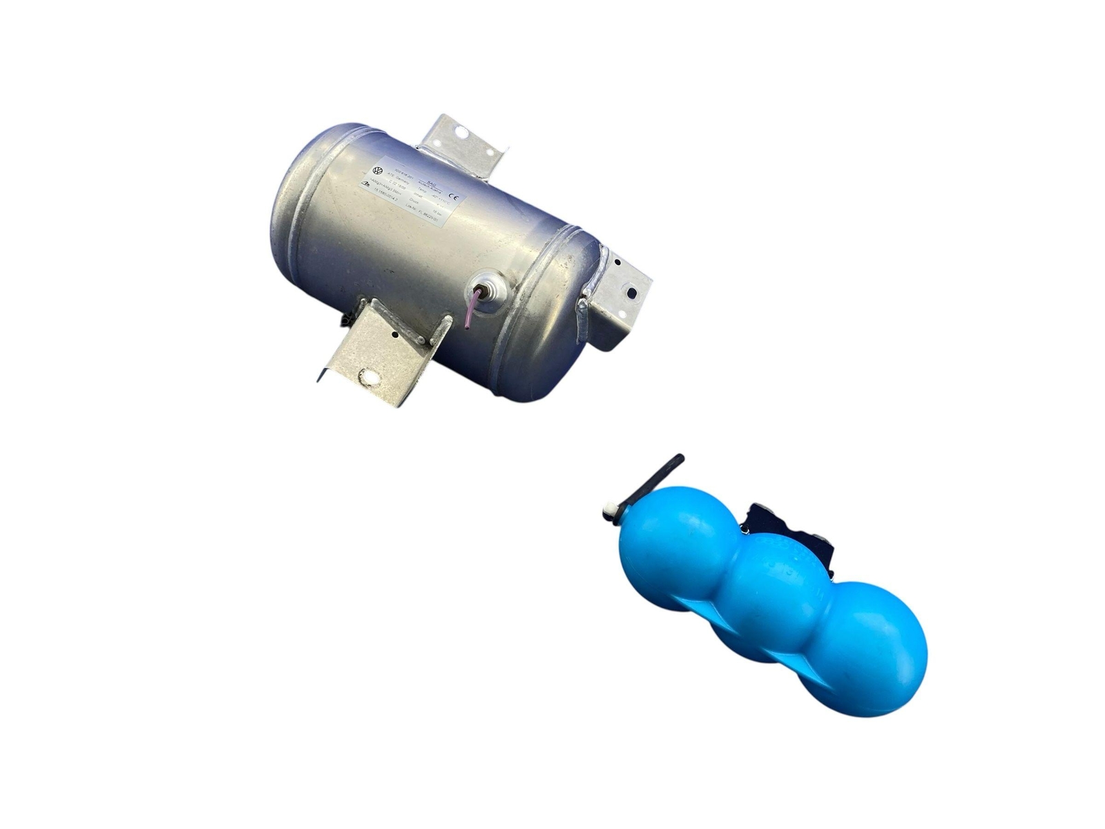 2006-2012 BENTLEY CONTINENTAL FLYING SPUR AIR SUSPENSION RESERVOIR BOTTLE SET