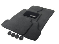 Bmw Oem Black Carpeted Floor Mats E93 3 Series Convertible 82112293537