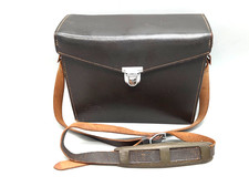 Leica Leather Camera Bag with Original Box M3,4,5,6,9 Brown Hard Case USA