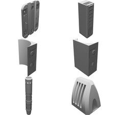 Razzo Stivale per Star-Lord Guardiani Galassia Costume Replica 3D