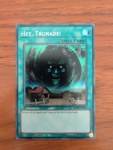 Hey, Trunade! MP18-EN210 YuGiOh 2018 Mega-Tin Mega Pack card