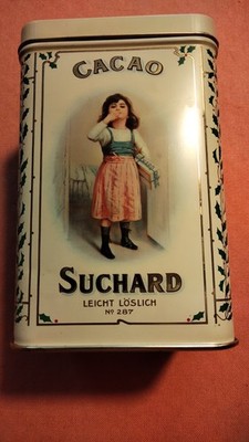 Alte Blechdose von Cacao Suchard No.287