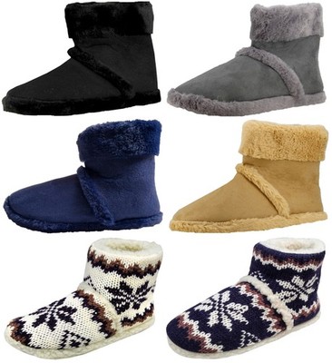 Hüttenhausschuhe Herren Damen Unisex Hüttenschuh Hausschuhe warm Winter Norweger