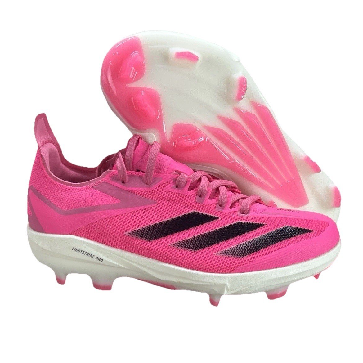 Adidas Adizero Electric+ TPU Baseball Cleats Lucid Pink IF8487 Mens Size 13.5