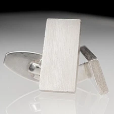 N.E.FROM Eric Nielsen From Silver 925 Cufflinks Monolith Modern Design men's 