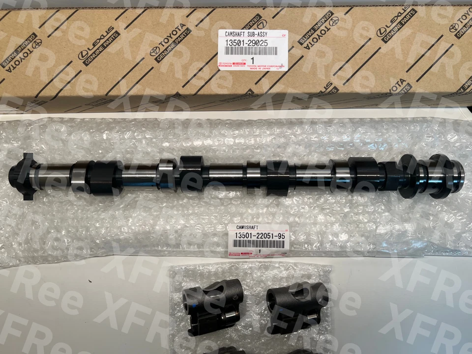 Árbol de levas matriz Celica Corolla 2000-2007 nuevo genuino 13501-29025 OEM JDM Foto 3 de 4