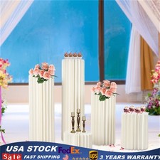 20-100cm Flower Stand Plinth Floral Display Wedding Centerpieces Stand 5 Pack