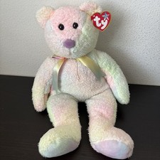 TY Beanie Babies Buddy GROOVY the Tye-Dyed Bear 14" With Tag