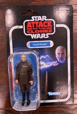 Star Wars Vintage Collection Count Dooku Figure VC307 Attack of the Clones NMC