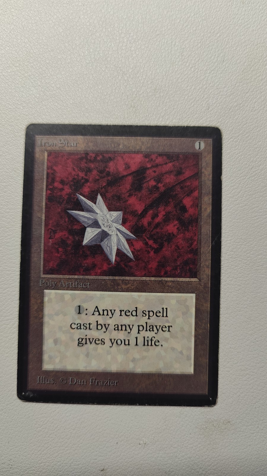 Magic the Gathering IRON STAR Beta MTG