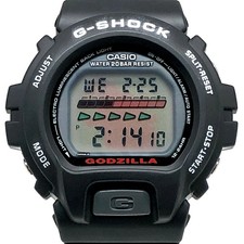 Casio G-SHOCK DW-6600B Godzilla Limited Edition Digital Watch Resin Band Black