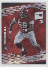 2021 Panini Prestige Rookies Xtra Points Dots Christian Barmore #251 0y59