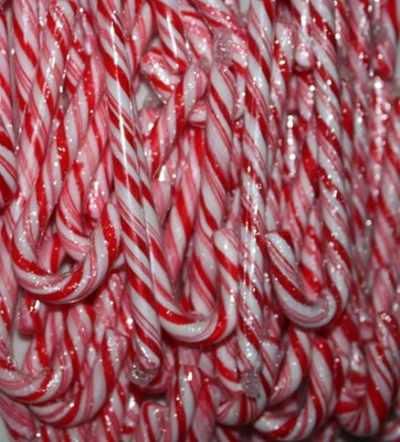 Peppermint Candy Canes Christmas Bulk LOT - Large Red & White Pick 2 - 8 pounds