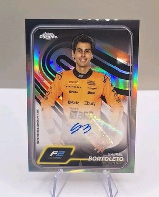 2024 Topps Chrome F1 GABRIEL BORTOLETO AUTOGRAPH SP Stake Formula