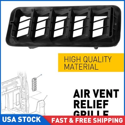 2pcs Back Panel Air Vent Relief Grille For 1999-2021 Chevy Silverado GMC Sierra