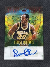 2018-19 GEORGE MCGINNIS 40/99 AUTO PANINI COURT KINGS AUTOGRAPHS