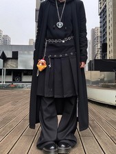 Japanese style women loose wide-leg pants pantskirt Trousers