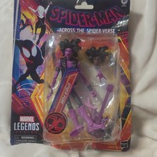 Marvel Legends Series Spider-Punk Across the Spider-Verse Action Figure Guitar
