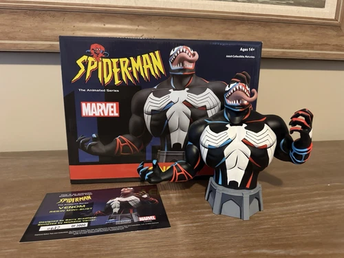 Venom Mini-Bust Spider-Man The Animated Series Limited Diamond Select 1:7