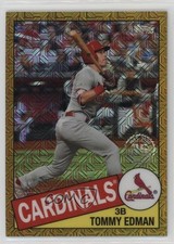 2020 Update Silver Pack 1985 Topps Chrome Baseball Gold 42/50 Tommy Edman 13iq