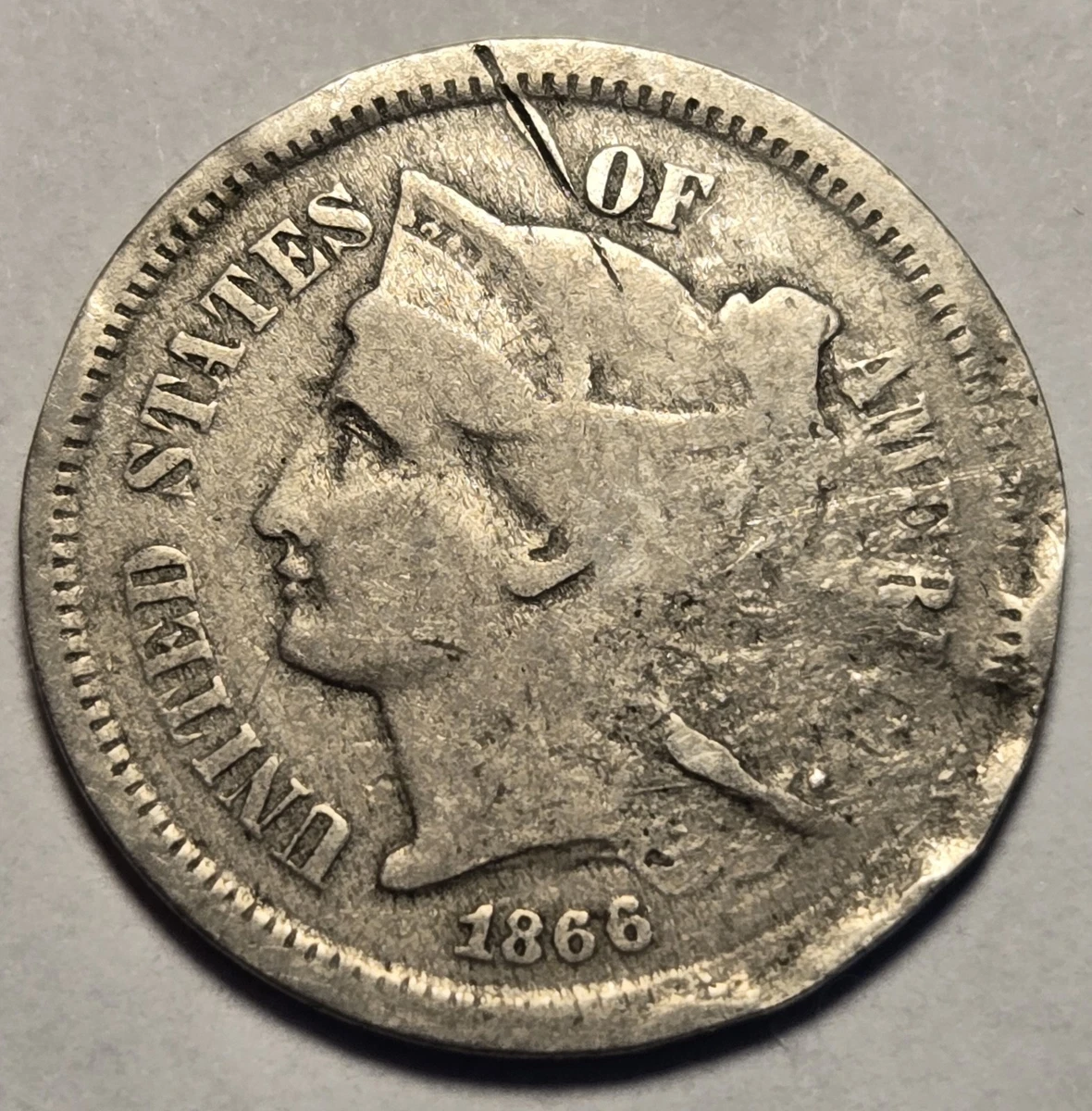 1866 Year US Three Cent Nickels for sale | eBay