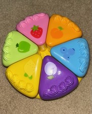 Leapfrog Musical Rainbow Tea Party Replacement Colorful Cake Slices Pieces